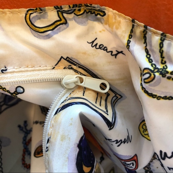 Jaye Hersh Hollywood Intuition Orange Handbag Purse - Picture 4 of 14